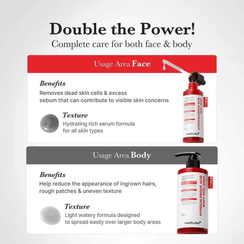 Dúo Prep Purity™ Hypochlorous Glow (Rostro y Cuerpo)